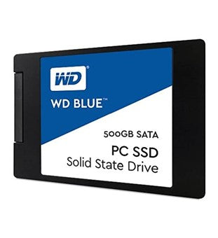 Western Digital SSD interne WD Blue NAND 3D SATA, 500Go Western Digital SSD interne WD Blue NAND 3D SATA, 500Go